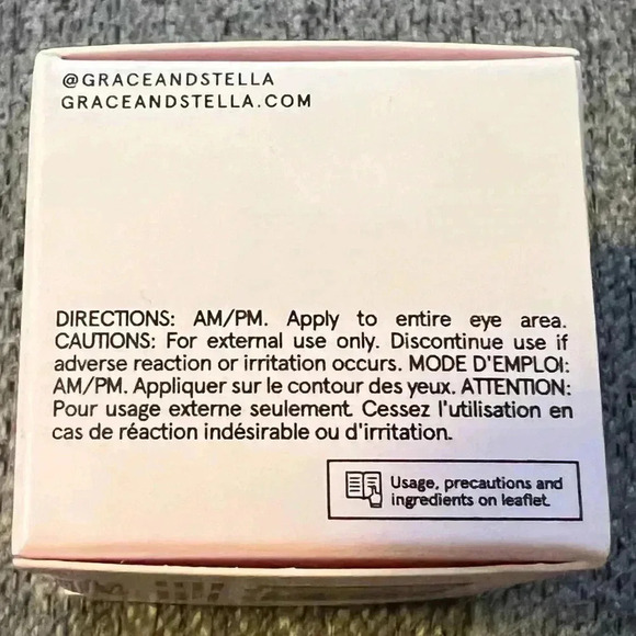 BNIB Grace & Stella if eyes could smile Eye Cream 0.46 oz - Picture 9 of 9